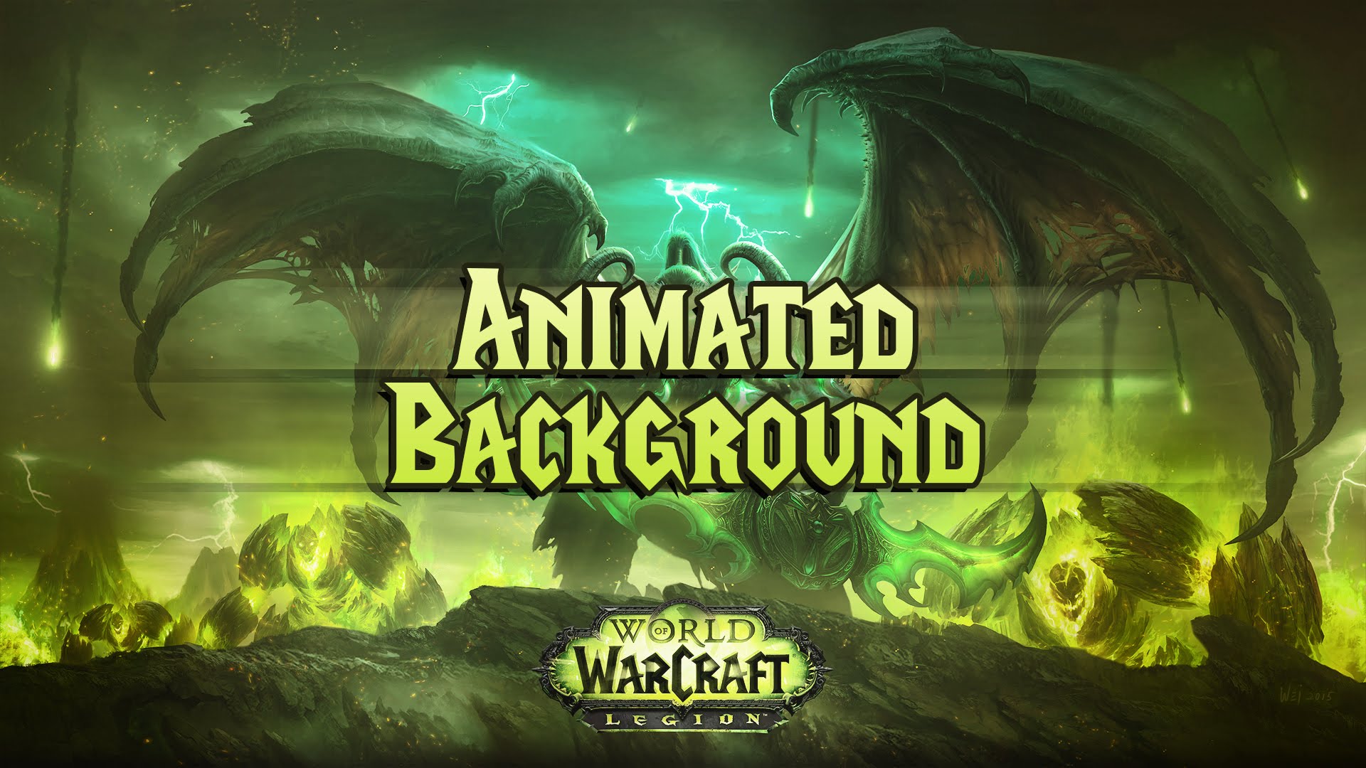 Wow Legion Animated Background Link In Description