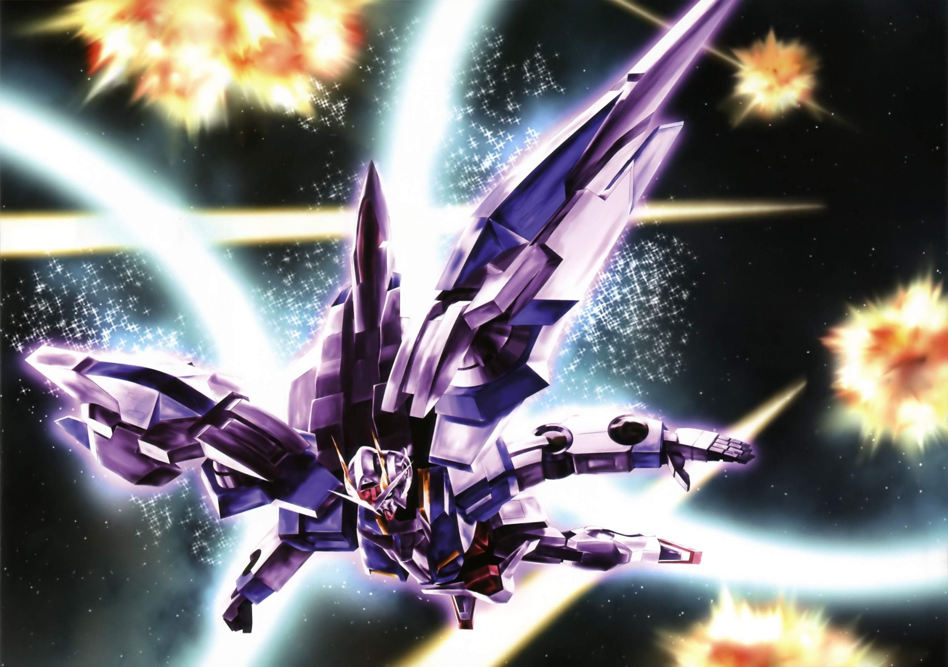Wallpaper Raiser Girl Anime Dual Gundam