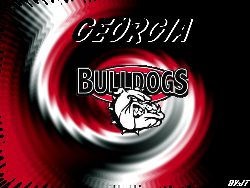 Georgia Bulldogs By Fall Of Light Customization Wallpaper Minimalistic