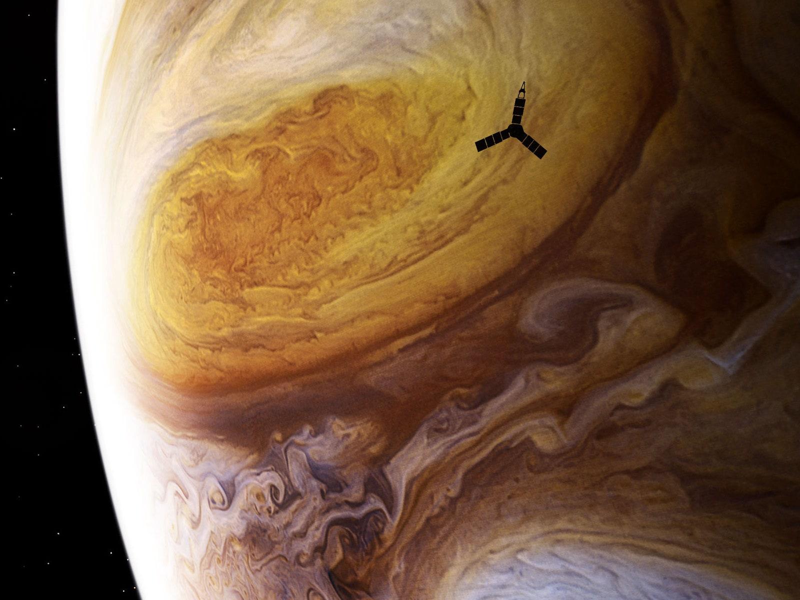 Jupiter S Great Red Spot Finally Gets Its Closeup Thanks To