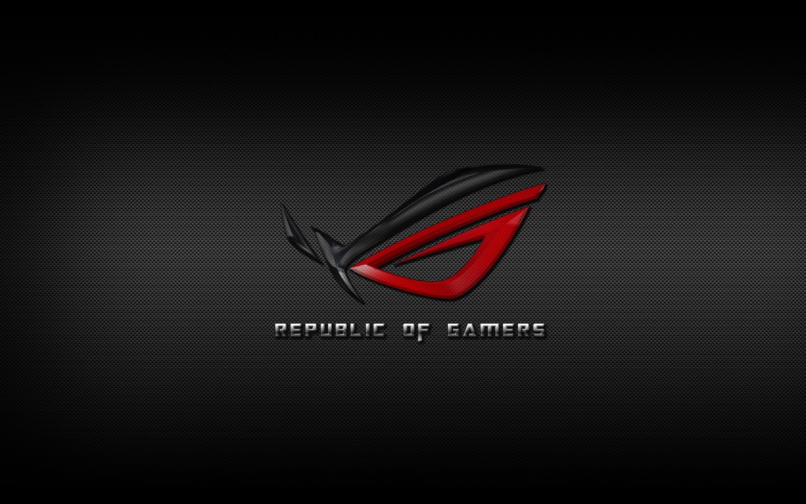 Asus Rog Republic Of Gamers Carbon Fiber By Pelu85