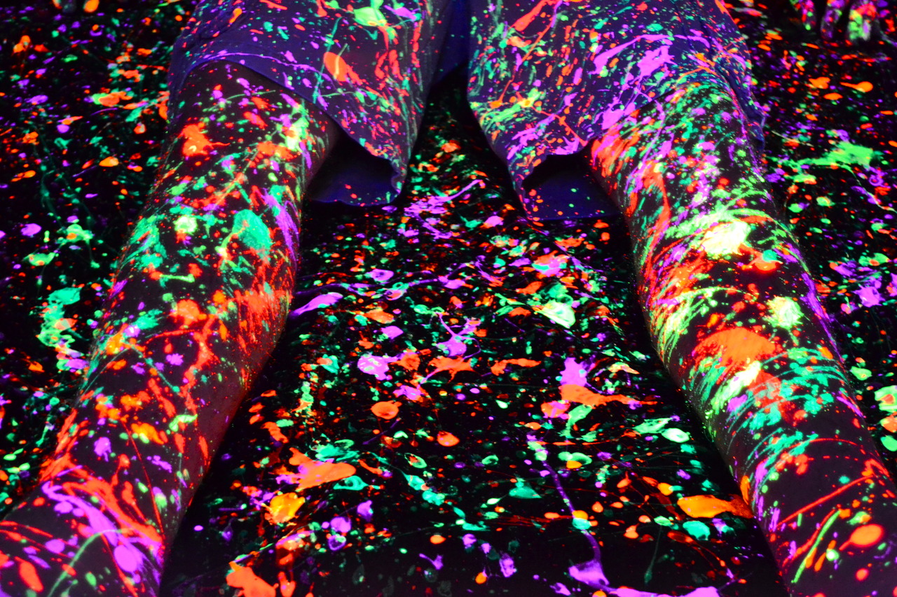 Neon Splatter Paint Pictures Pic2fly
