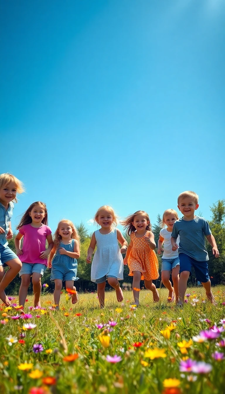 Barefoot Kids Wallpaper
