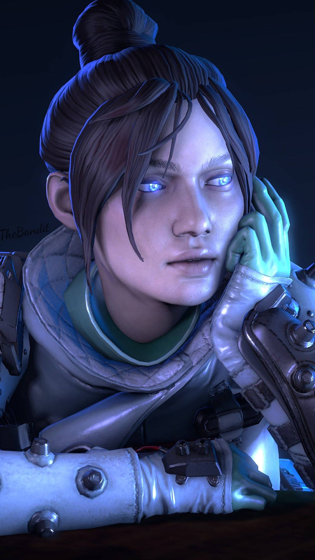 Apex Legends iPhone Wraith Portrait Wallpaper