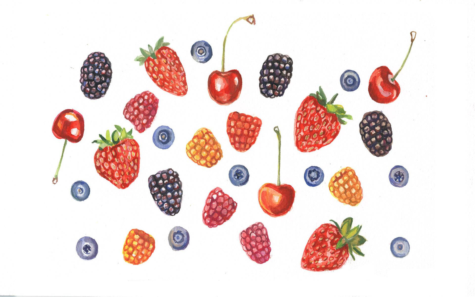 Strawberry Desktop Wallpaper