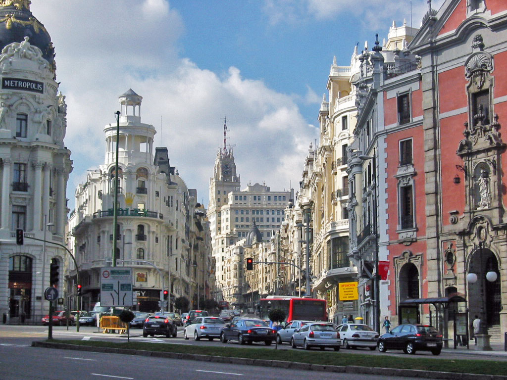 World Visits Madrid City Spain Capital