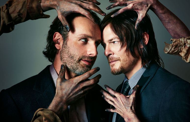 Andrew Lincoln And Norman Reedus Wallpaper