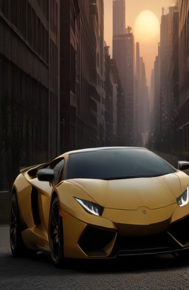 Gold Lamborghini Wallpaper