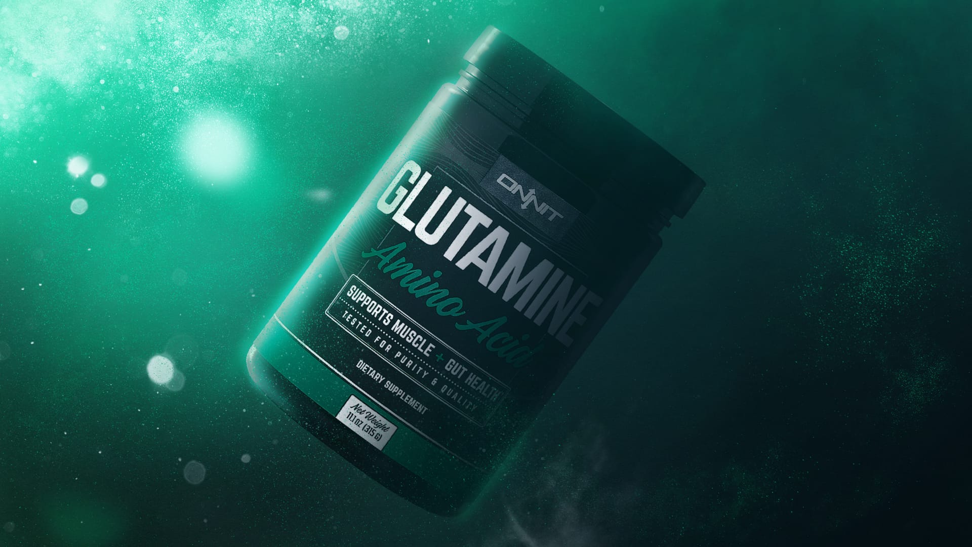 L Glutamine Powder Supplement For Muscle Gut Health Onnit