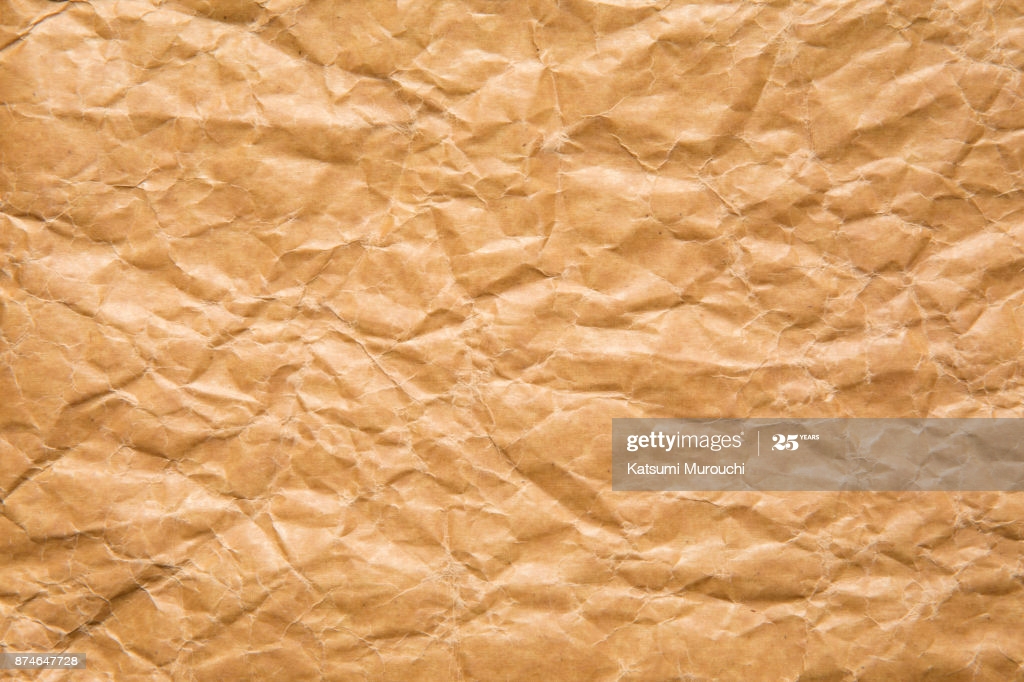 Wrinkled Wax Paper Texture Background High Res Stock Photo Getty