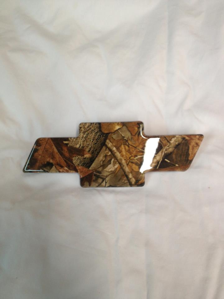 Chevy Symbol Camo Truck Large Grille