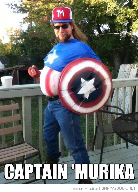 Redneck Captain Murika America Man Avengers Marvel Funny Pics Pictures