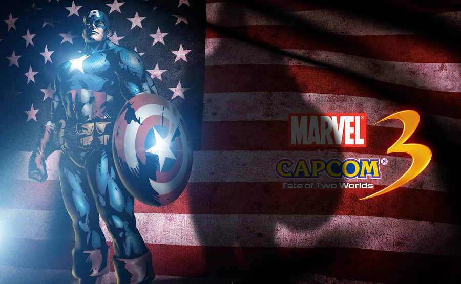 Mvc3 Captain America Wallpaper By Theshadowloo