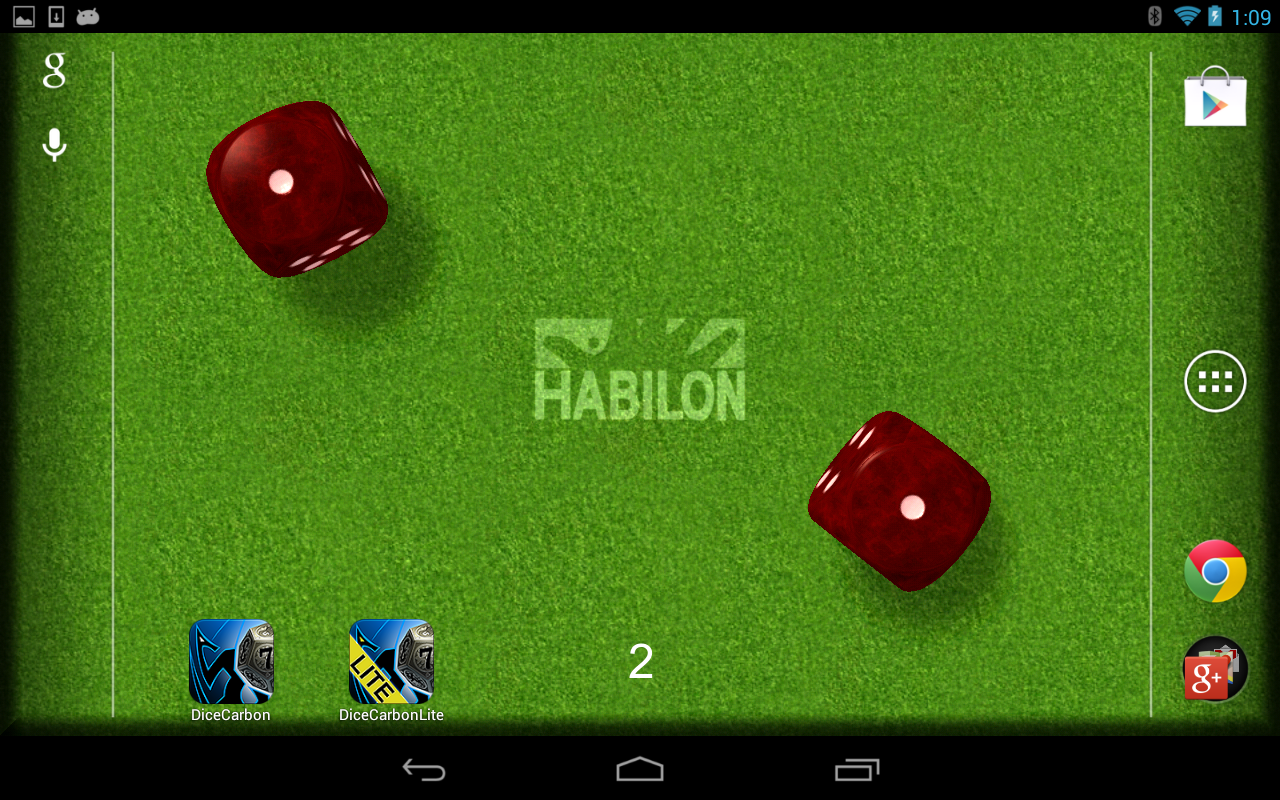 3d Dice Live Wallpaper Android Apps On Google Play