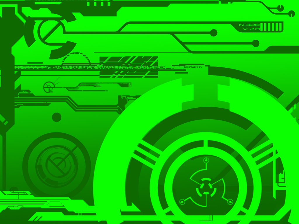 Green Tech Wallpaper Image