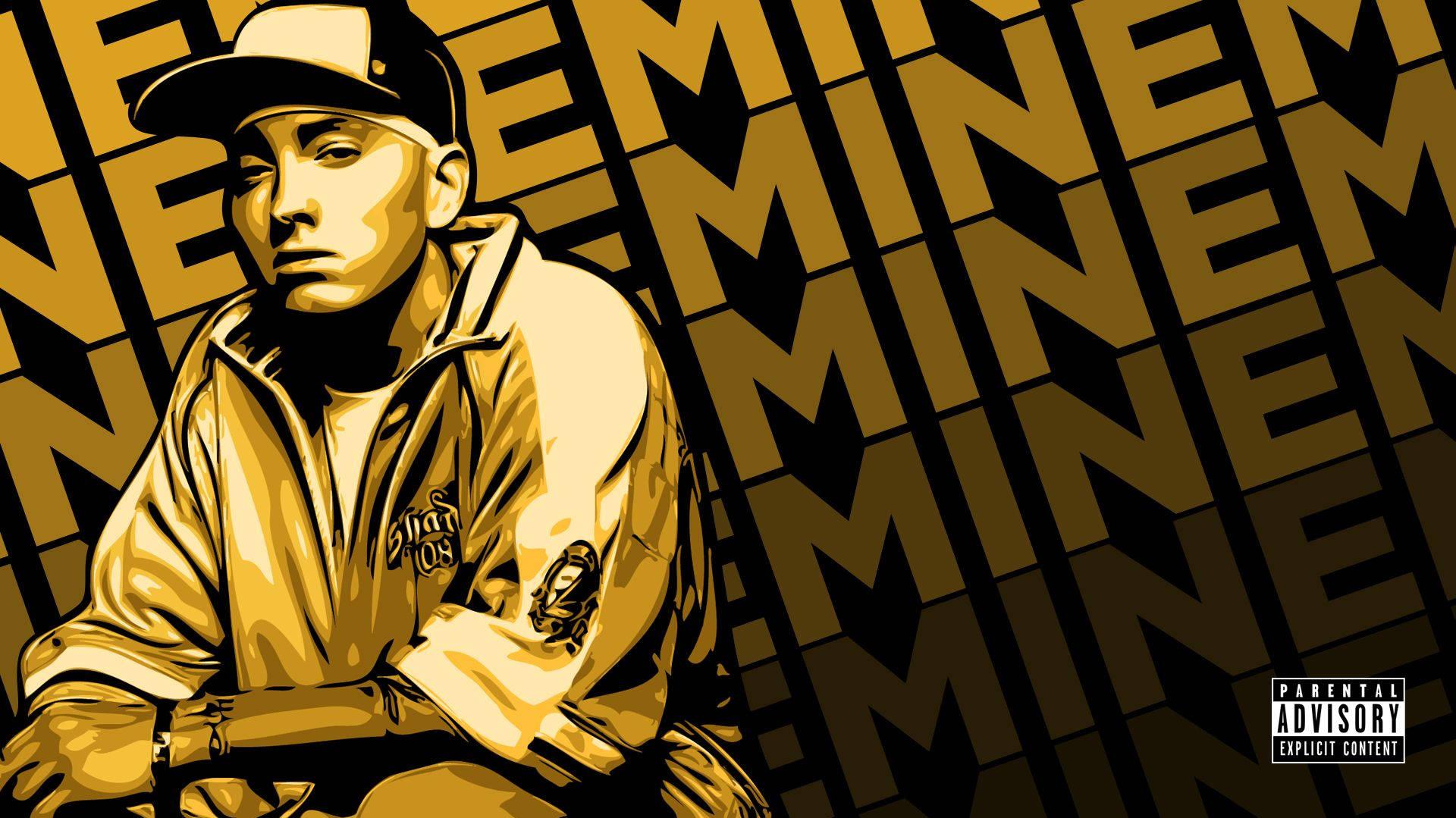 Download Eminem Digital Illustration Wallpaper