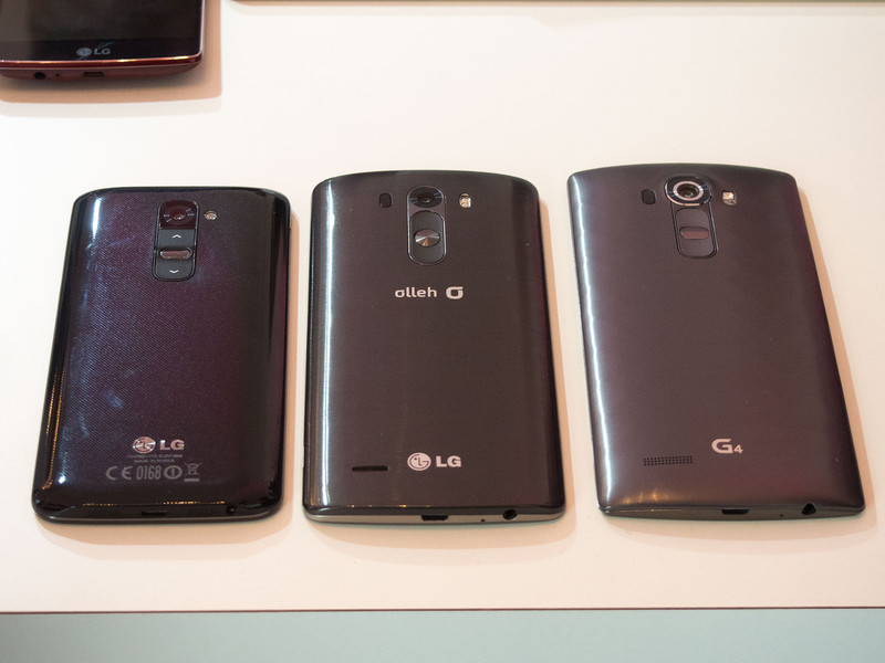 In Pictures Three Generations Of Lg Flagships Android Central