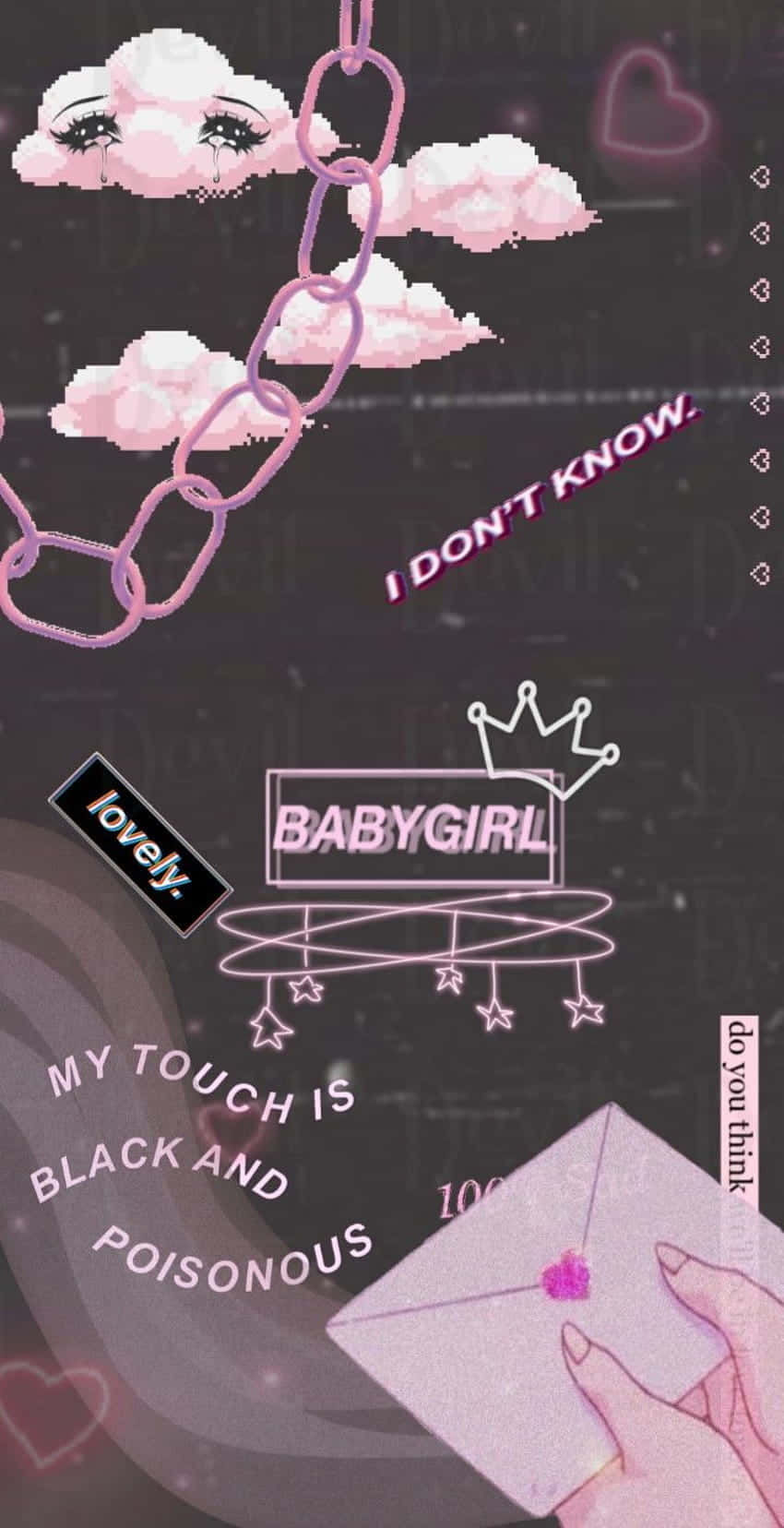 Baby Girl Pink Wallpaper