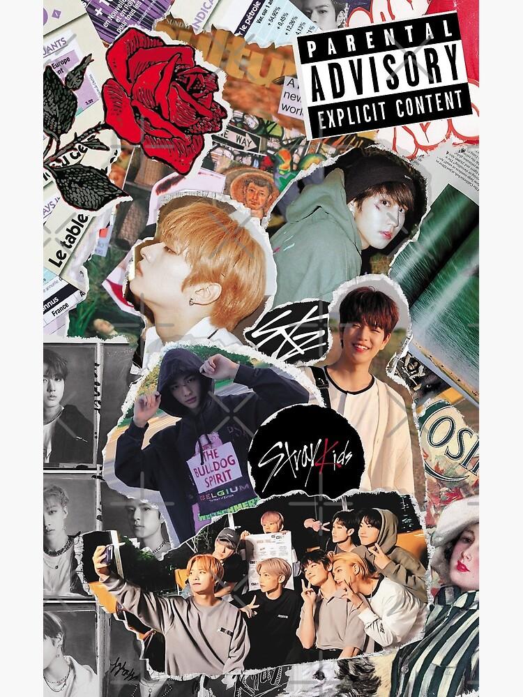 Stray Kids Collage Greeting Card For Sale By Princehxns