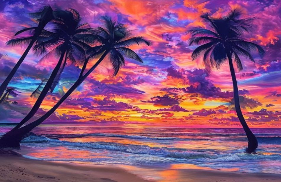 Hawaii Sunset Wallpaper