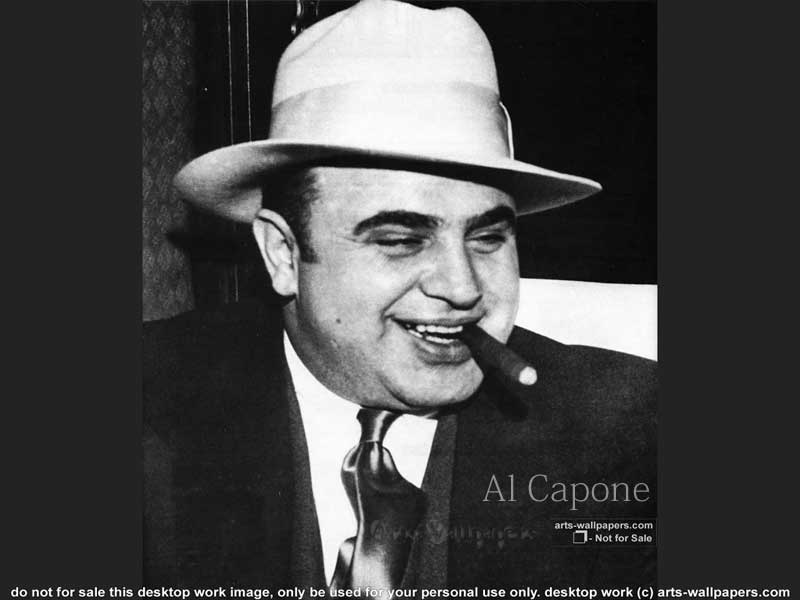 Al Capone Wallpaper Poster Desktop