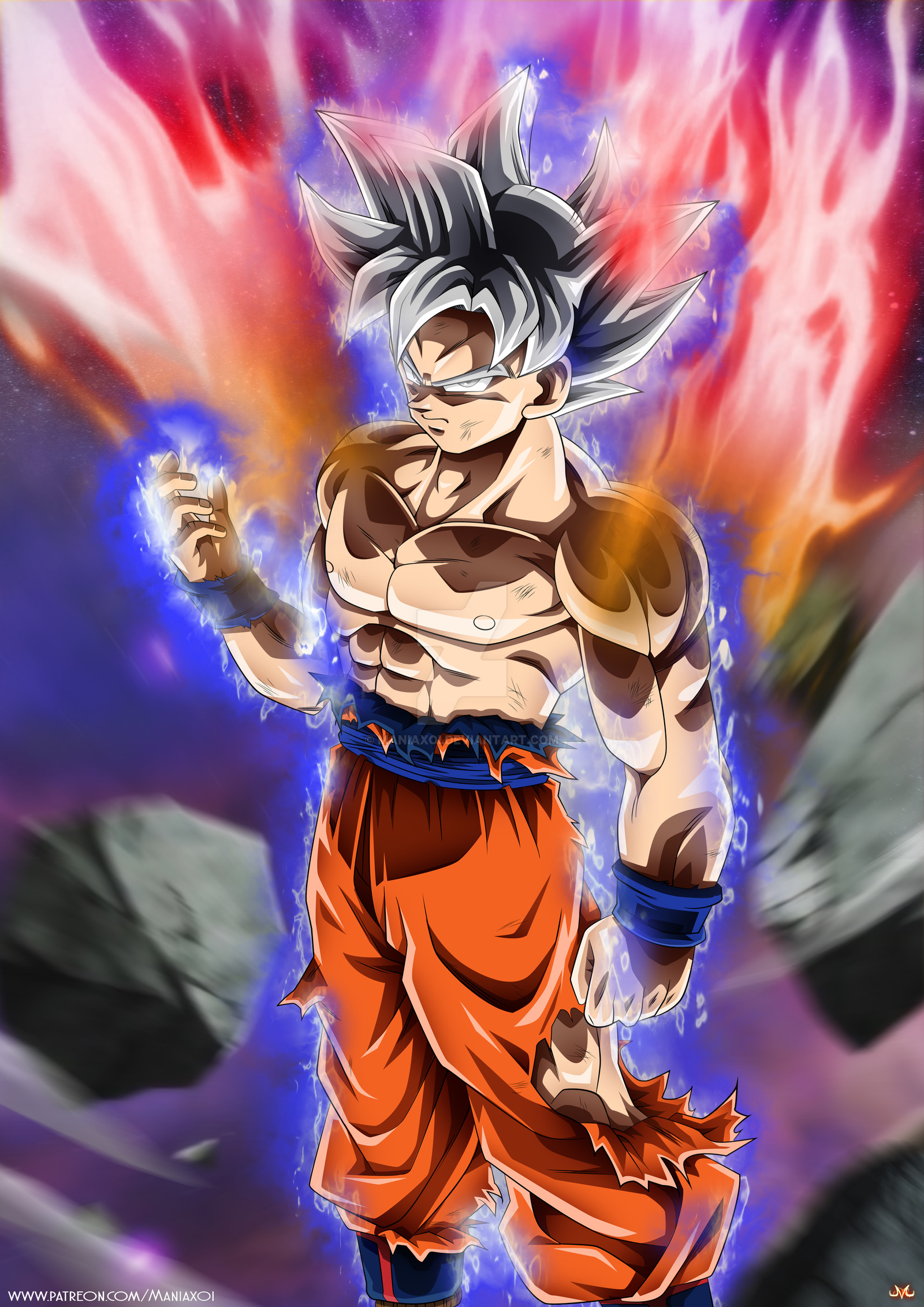 Goku Mastered Ultra Instinct By Maniaxoi