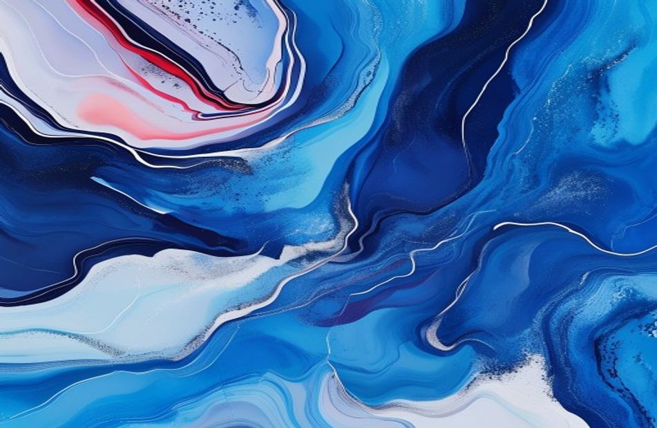 Abstract Blue Wallpaper