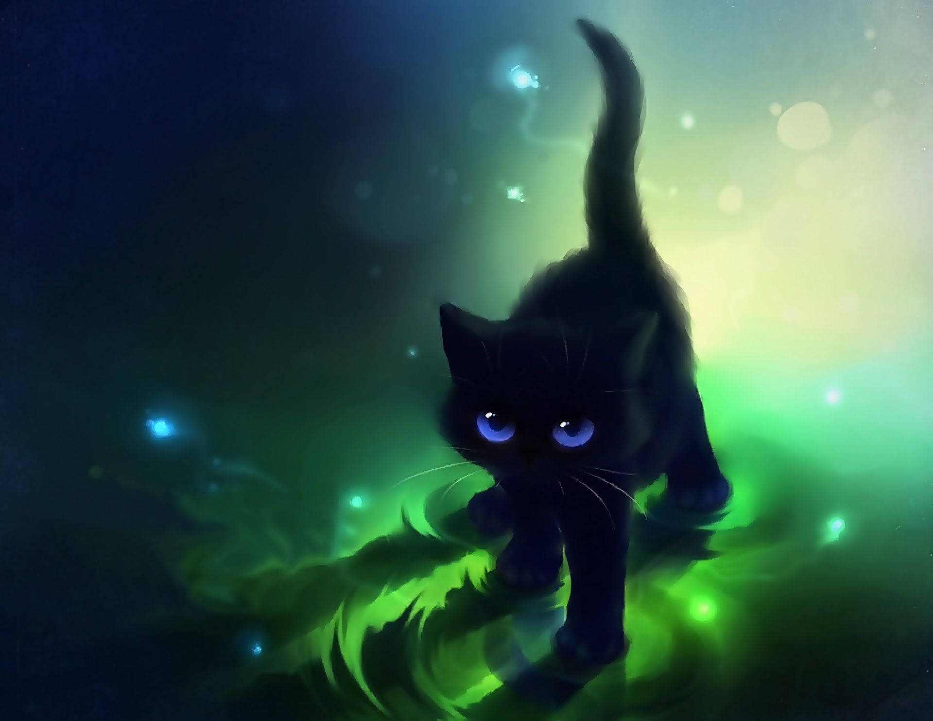 Cat Art Wallpaper