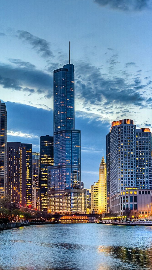 Chicago Wallpaper 4K Cityscape Skyline Skyscrapers 1533