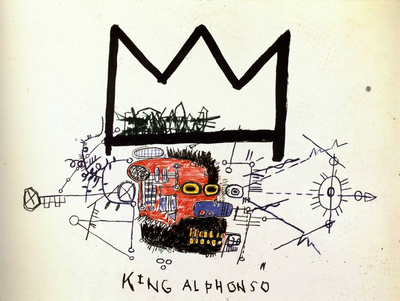 Image For Jean Michel Basquiat Wallpaper Crown
