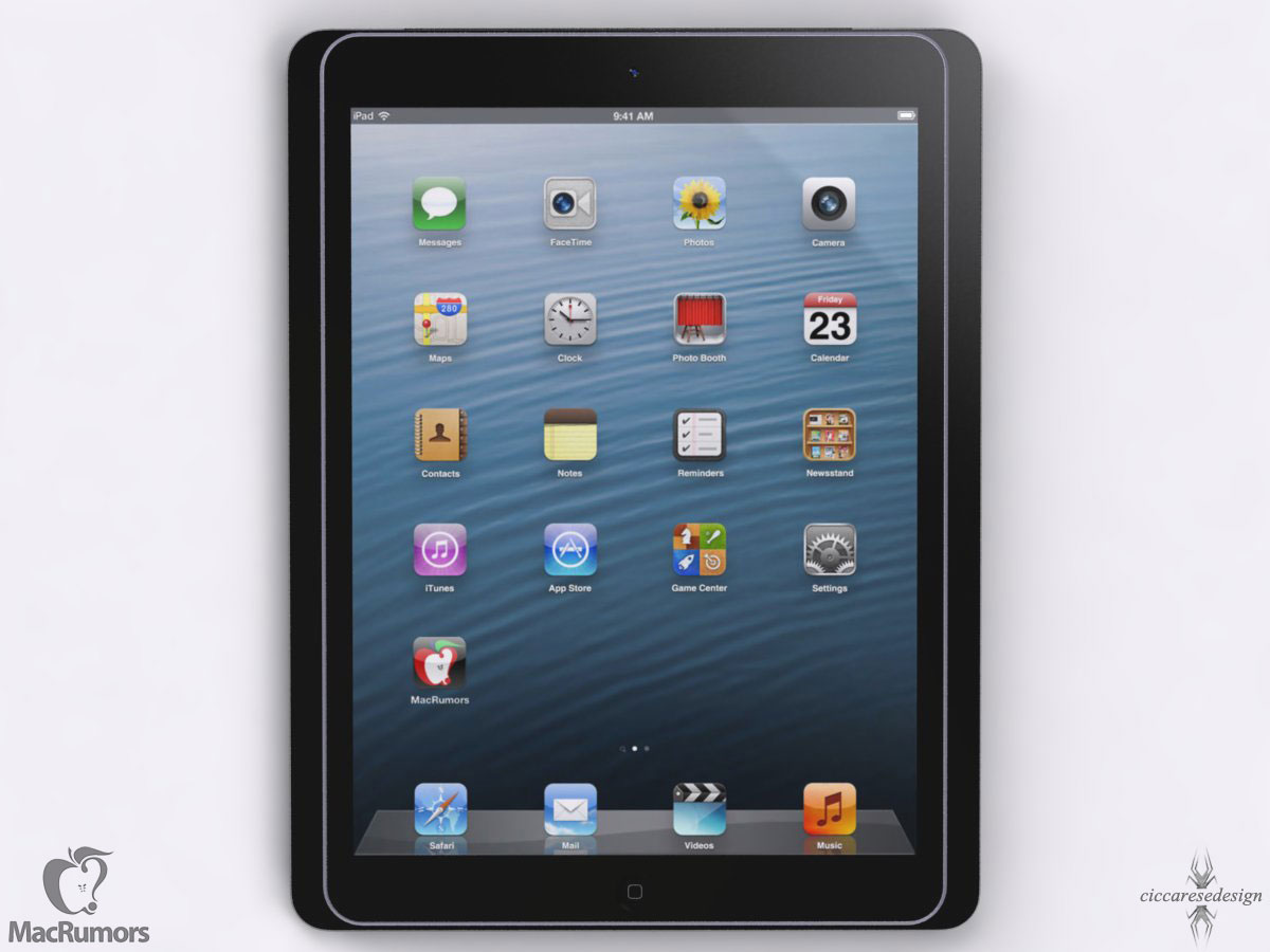 iPad Mini Actual Size