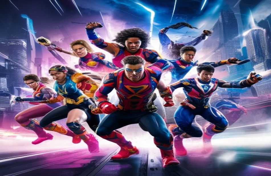3d Super Heroes Wallpaper