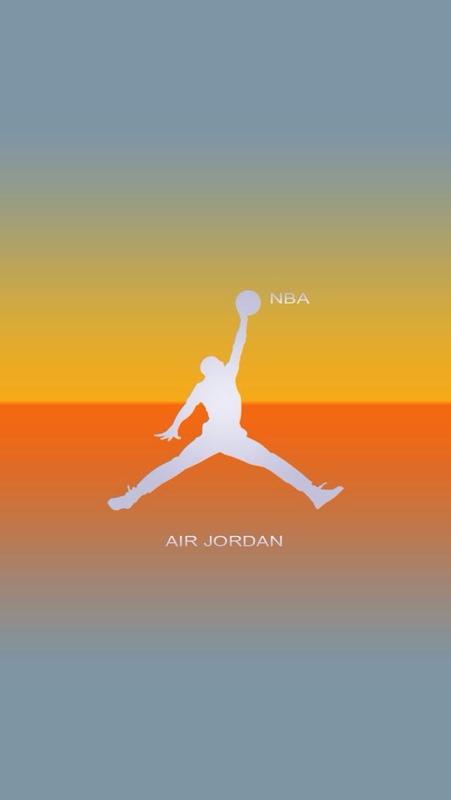 iPhone 5c Wallpaper Nike wallpaper Jordan logo wallpaper 640x1136