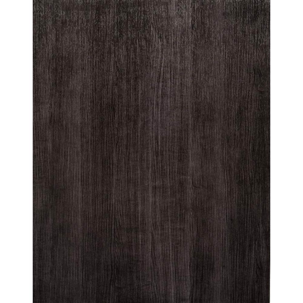 Modern Rustic Wood Wallpaper Raven Black
