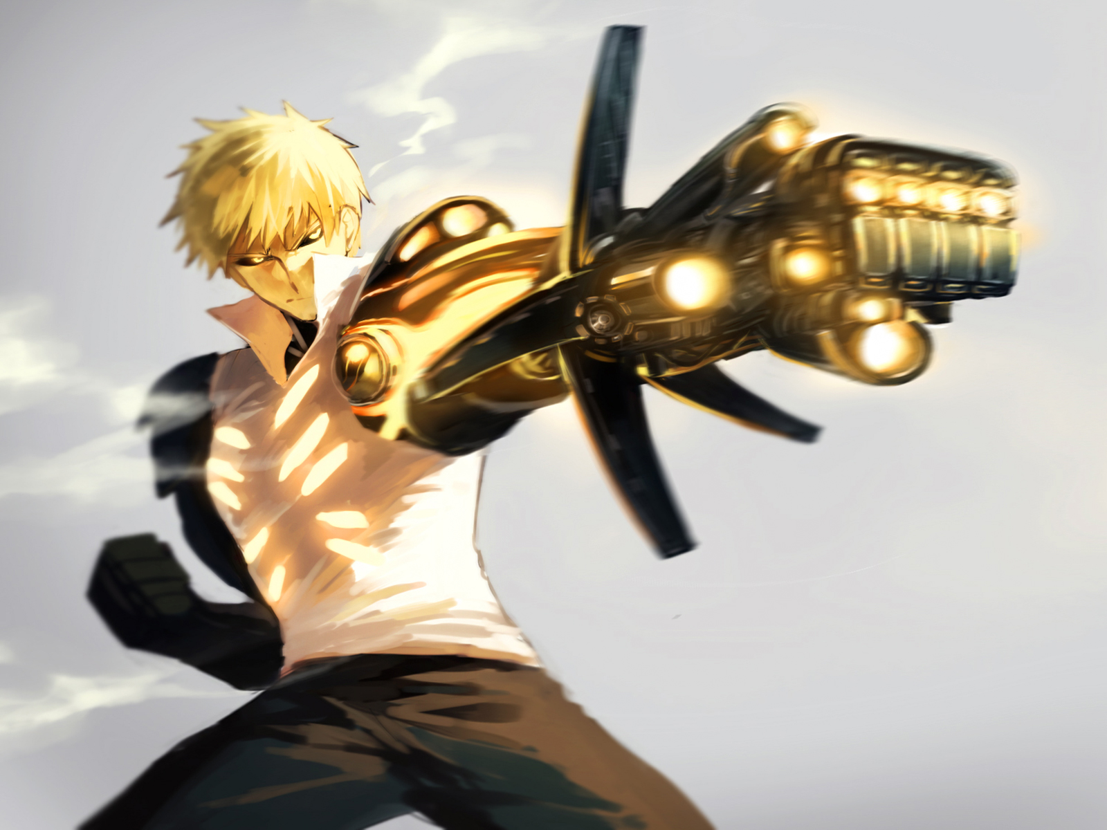 Free Download Anime One Punch Man Genos Wallpaper 1600x10 For Your Desktop Mobile Tablet Explore 50 One Punch Man Genos Wallpaper One Punch Man Wallpaper 19x1080 One Punch Man