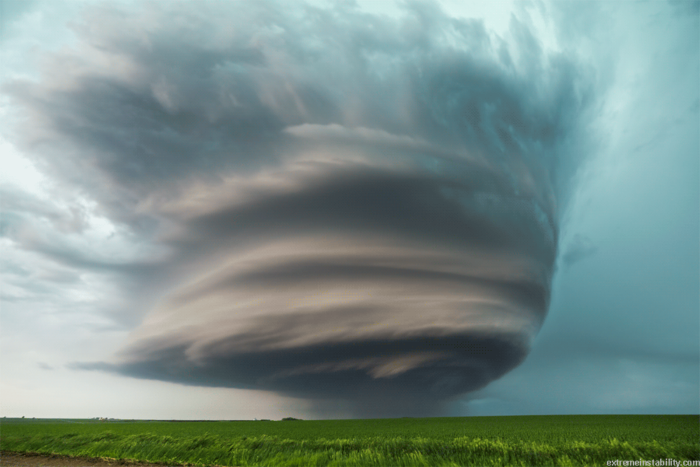 Supercell Tornado In Nebraska Gif Boing