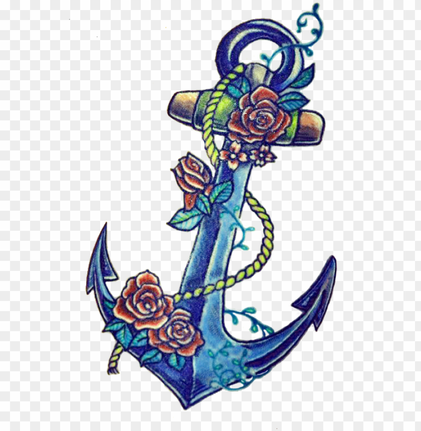 Tattoo Ancora Png Old School Anchor Image With