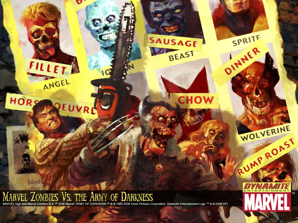 Marvel Zombies Vs Ash Wallpaper Background Theme Desktop