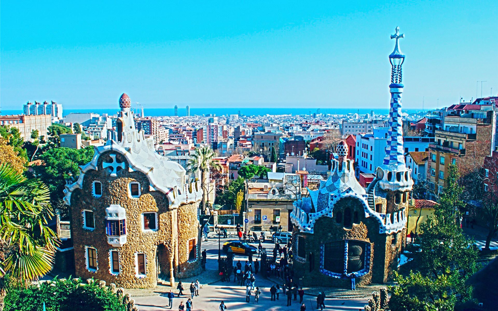 Wide P Park Guell Image Bank