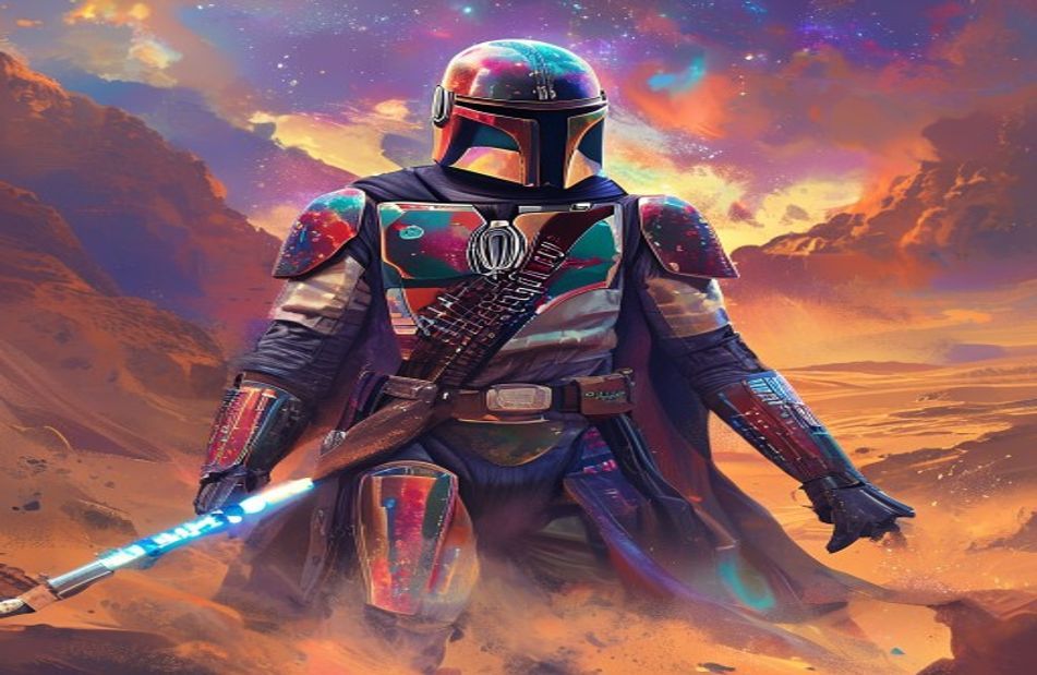 The Mandalorian Art Wallpaper