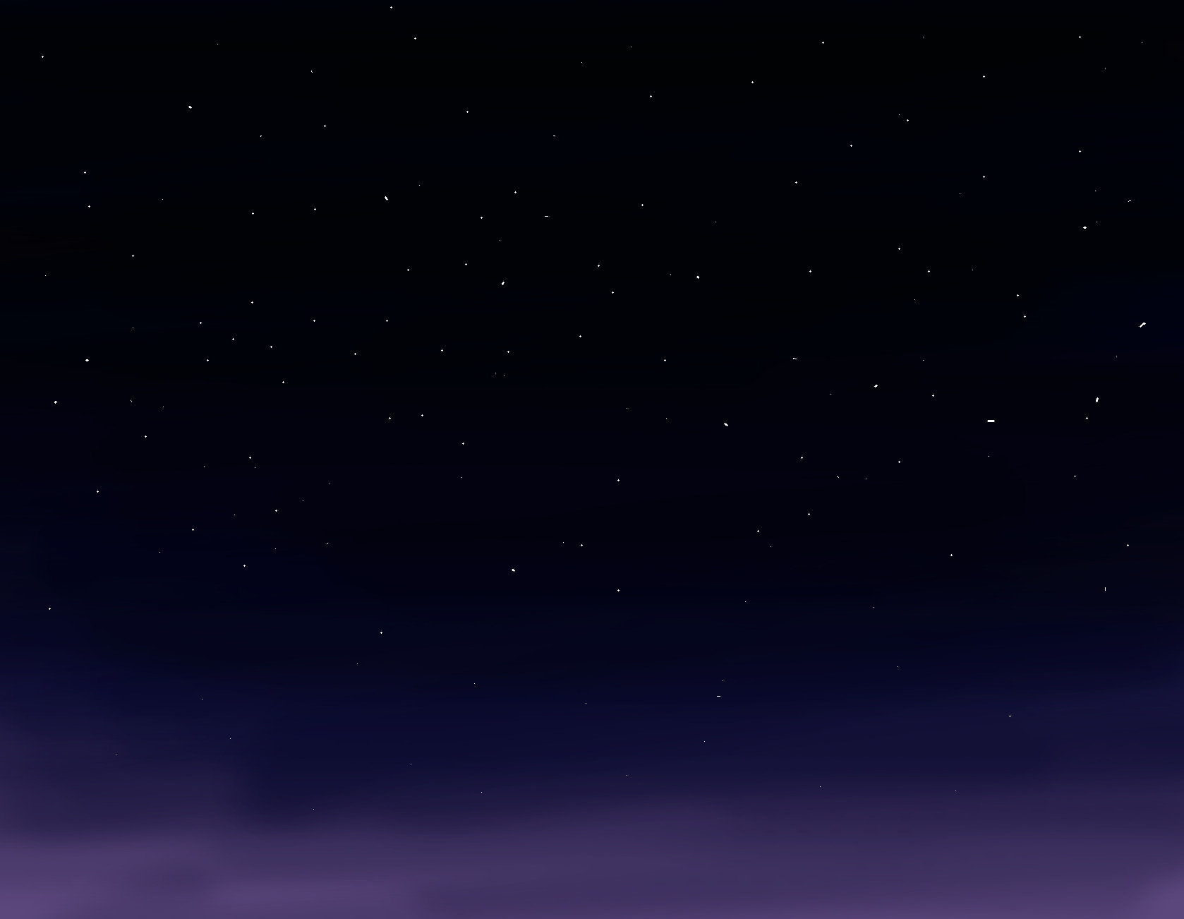Anime Starry Night Sky Image
