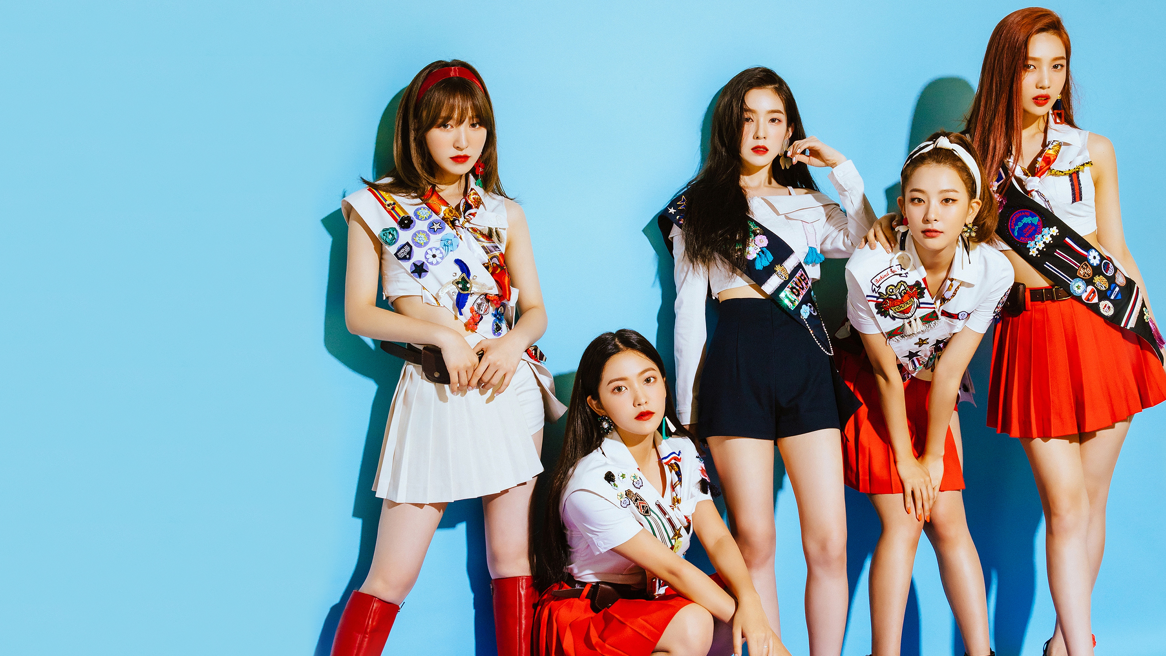 Red Velvet Power Up Summer Magic Group Members 4k