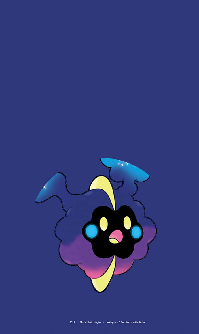 iPhone Wallpaper Cosmog By Engin7