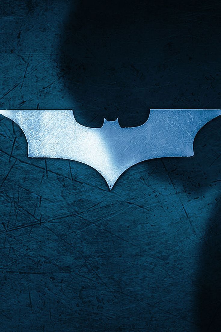 Batman Logo With Dark Knight Shadow Wallpaper HD