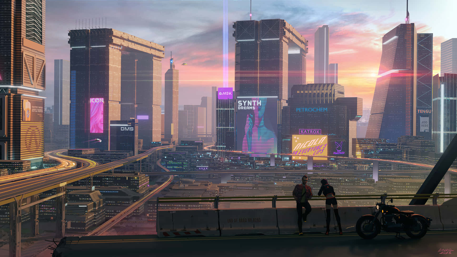 Cyberpunk Night City Wallpaper