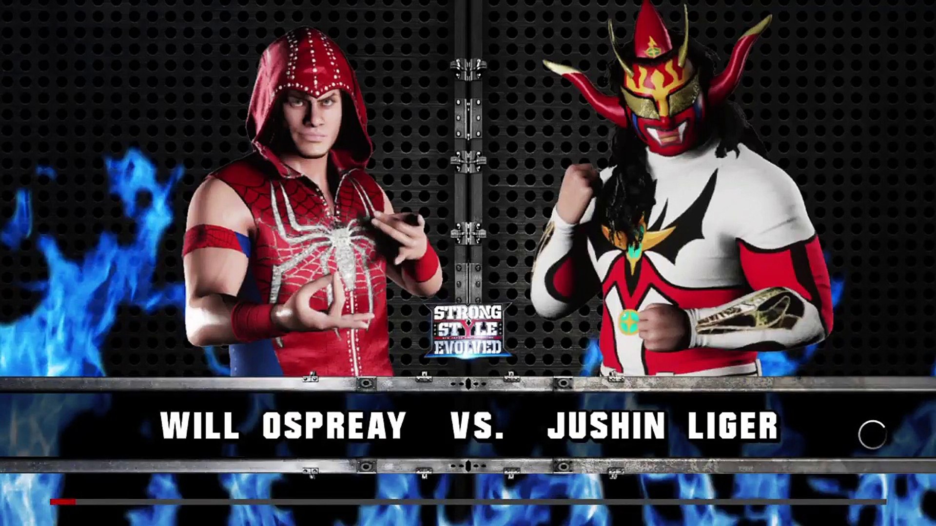 Wwe 2k18 Strong Style Evolved Will Ospreay Vs Jushin Thunder Liger