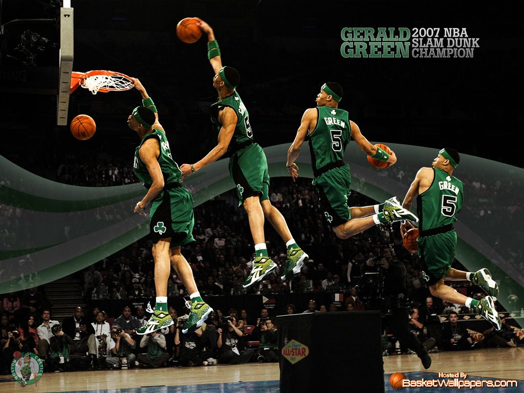 gerald green slam dunk champion photo