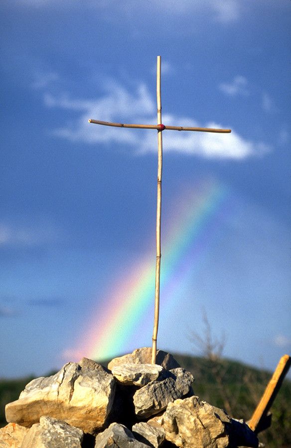 Medjugorje Rainbow By Larry Landolfi Via 500px Spiritual Image