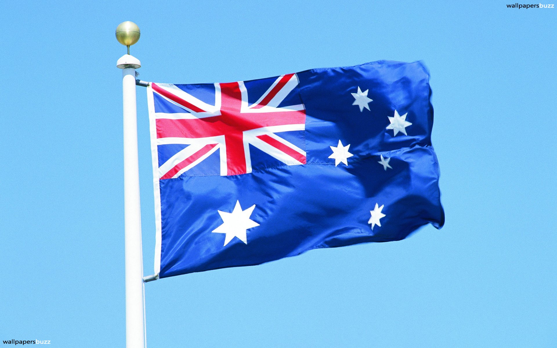 The Flag Of Australia HD Wallpaper