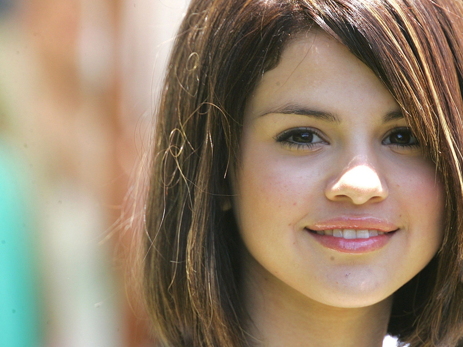 Selena Gomez Cute Wallpaper Stock Photos